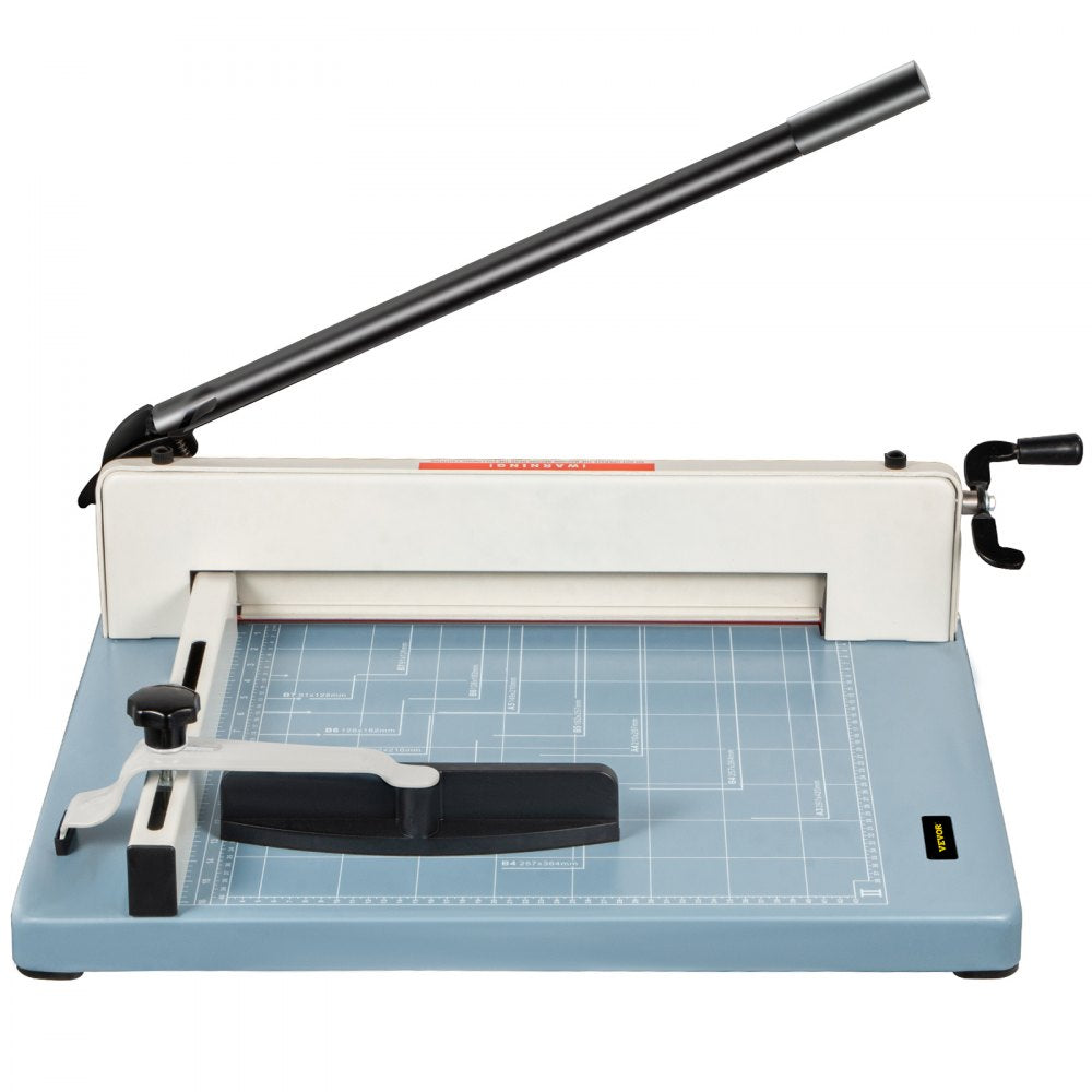 AMITOOLS Industrial Paper Cutter A3 Heavy Duty Paper Cutter 17 Inch Paper Cutter Heavy Duty 500 Sheets Paper with Clear Cutting Guide for Offices, Schools, Businesses and Printing Shops