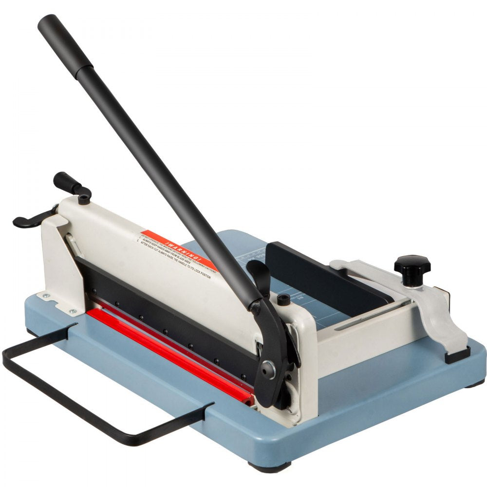 AMITOOLS Industrial Paper Cutter A4 Heavy Duty Paper Cutter 12 Inch Paper Cutter Heavy Duty 400 Sheets Paper Guillotine with Clear Cutting Guide Grids for Offices, Schools, Businesses and Printing Shops