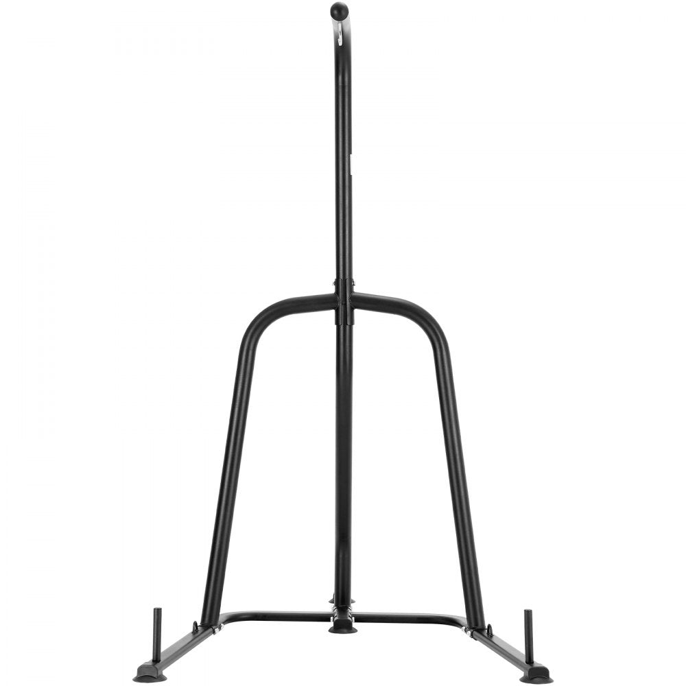 AMITOOLS Punching Bag Stand, Steel Heavy Duty Workout Equipment, Boxing Punching Bag Stand, Holds Up to 400 lbs, Freestanding Sandbag Rack with Weighted Base, Training Equipment for Home Gym Fitness