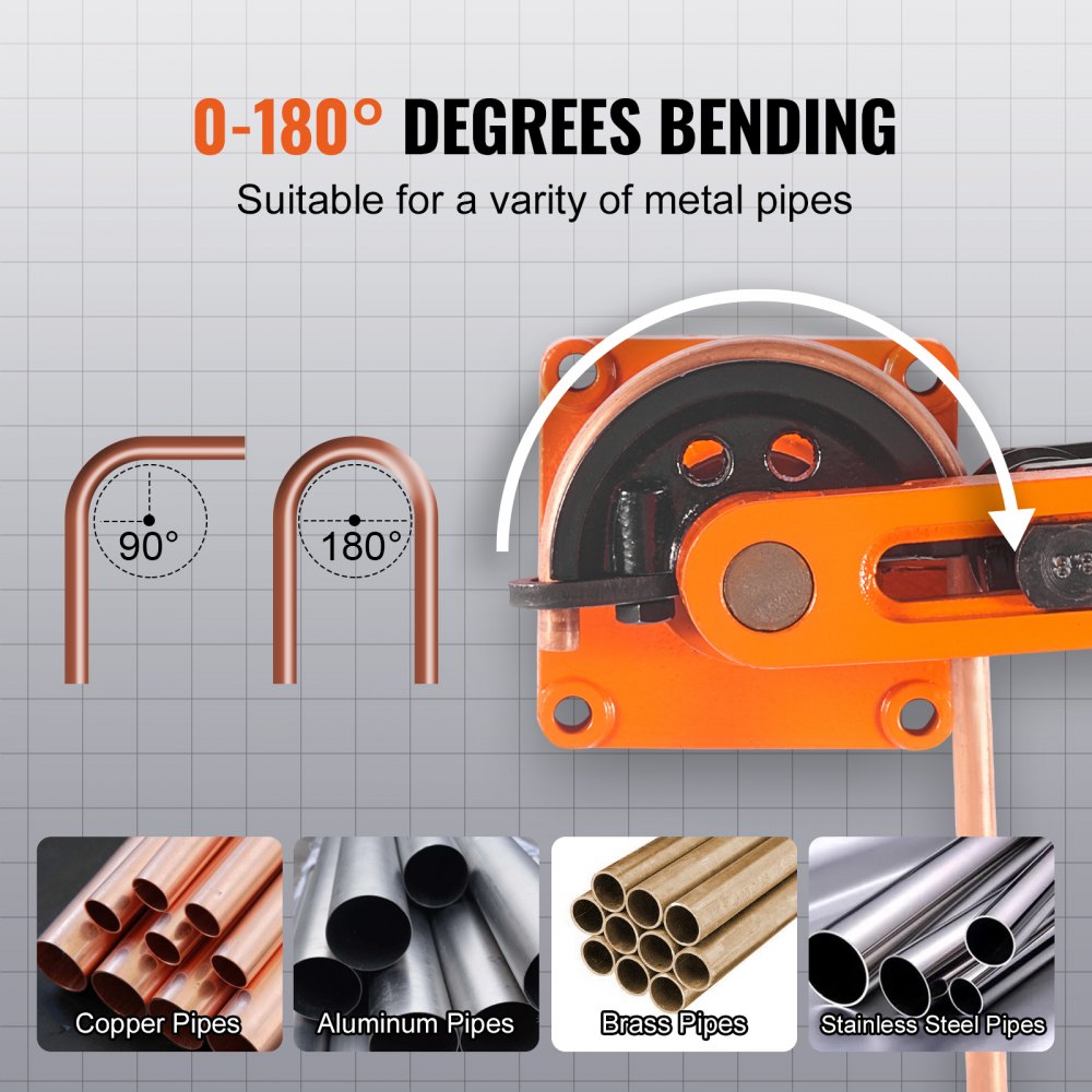 AMITOOLS Pipe Tube Bender, 3/8