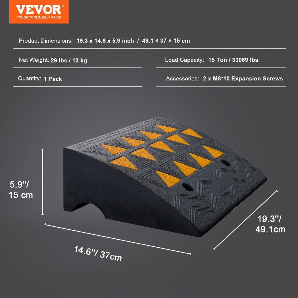 AMITOOLS Rubber Curb Ramp 6