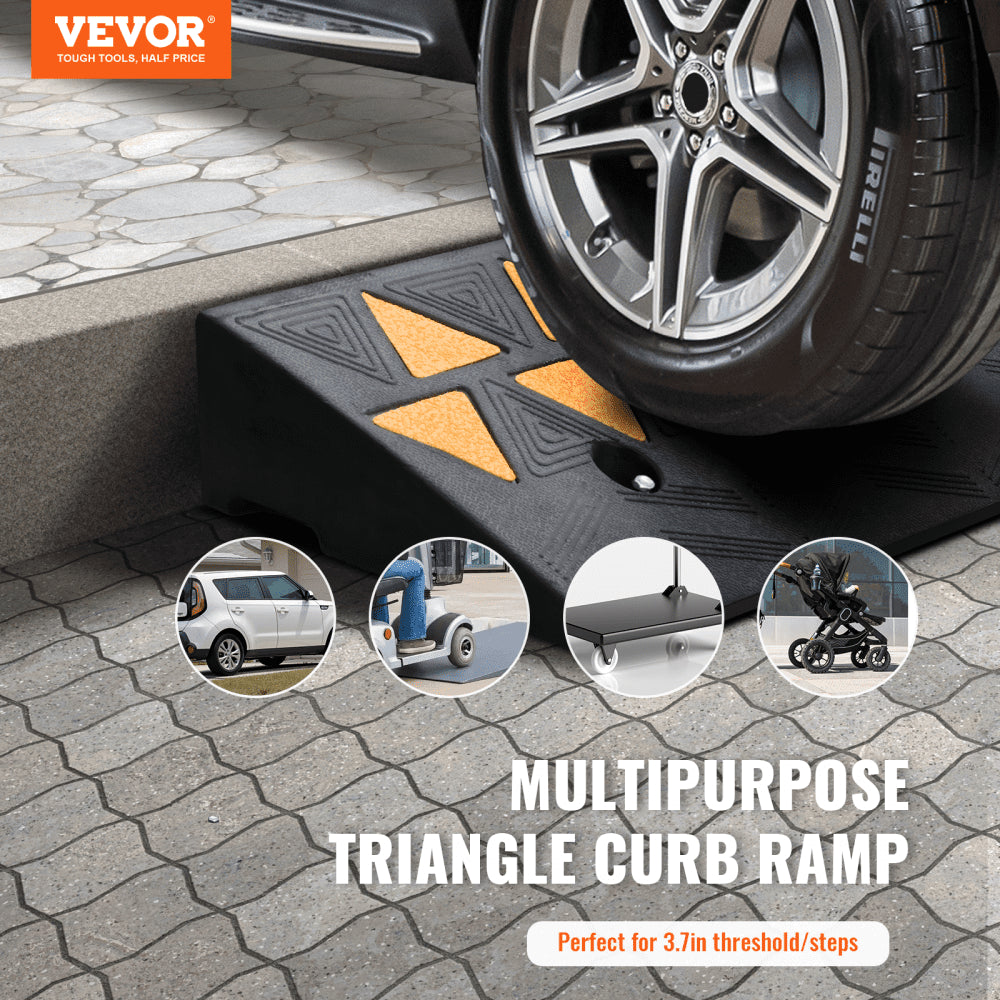 AMITOOLS Rubber Curb Ramp 3.7