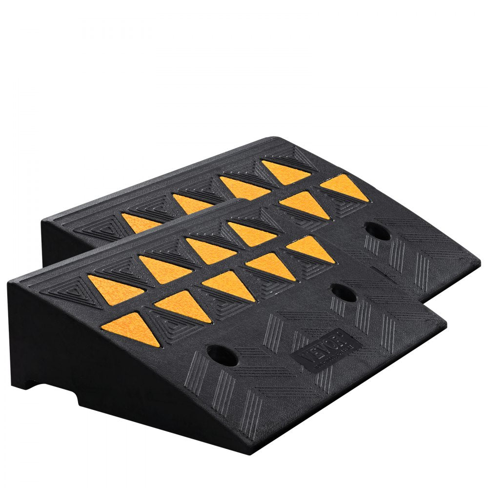 AMITOOLS Rubber Curb Ramp 2 Pack, 5