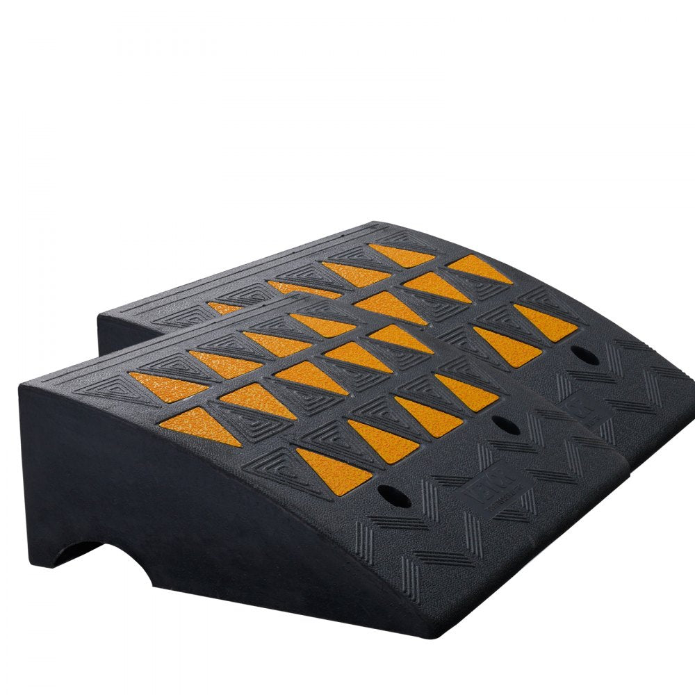 AMITOOLS Rubber Curb Ramp 2 Pack, 6