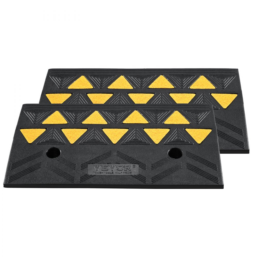 AMITOOLS Rubber Curb Ramp 2 Pack, 4.3