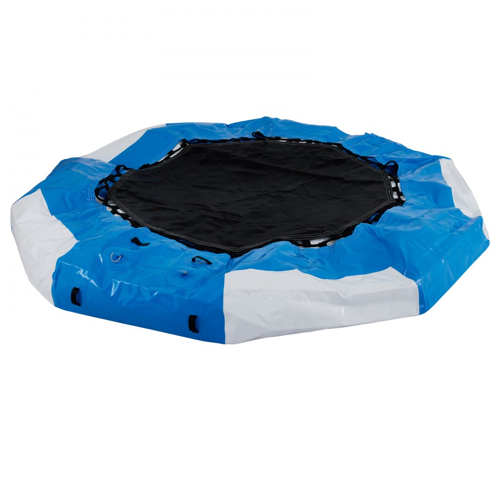 AMITOOLS10Ft Diameter Inflatable Water Trampoline Bounce Swim Platform Lake Toy