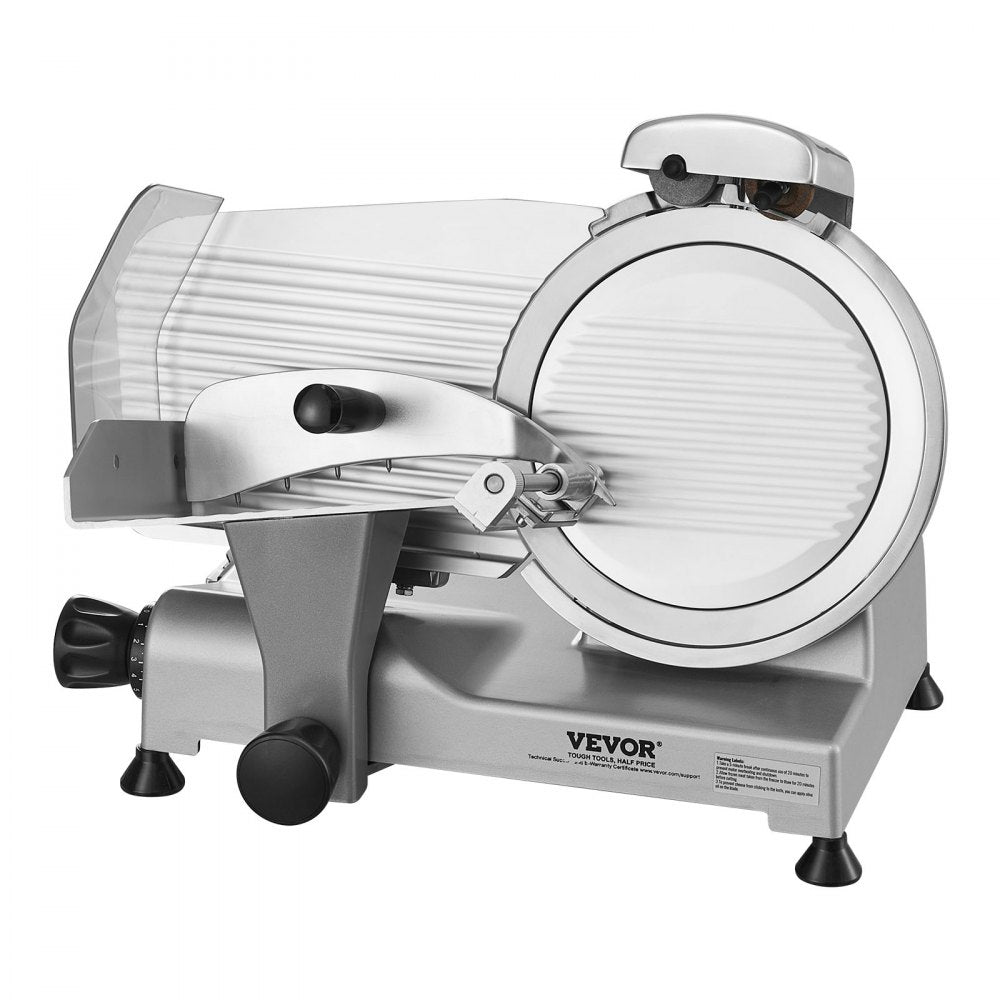 AMITOOLS Meat Slicer, 340W Electric Deli Food Slicer with 10