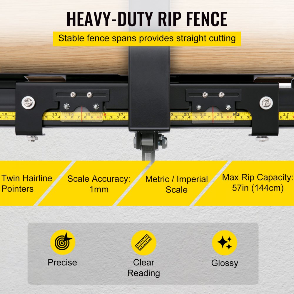 AMITOOLS Table Saw Fence System, 57