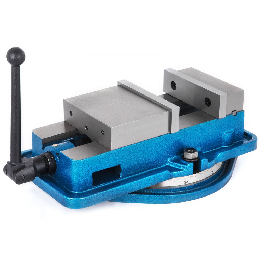 AMITOOLS 3 Inch Heavy Duty Milling Vise Bench Clamp Vise High Precision Clamping Vise 3 Inch Jaw Width with 360 Degree Swiveling Base CNC Vise