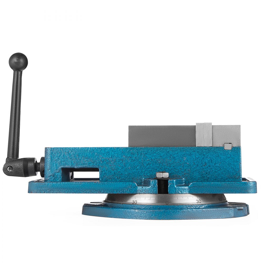 AMITOOLS Milling Vise 4 Inch,Bench Clamp Vise High Precision Clamping,Mill Vise Ductile Iron Material with 360 Degree Swiveling Base