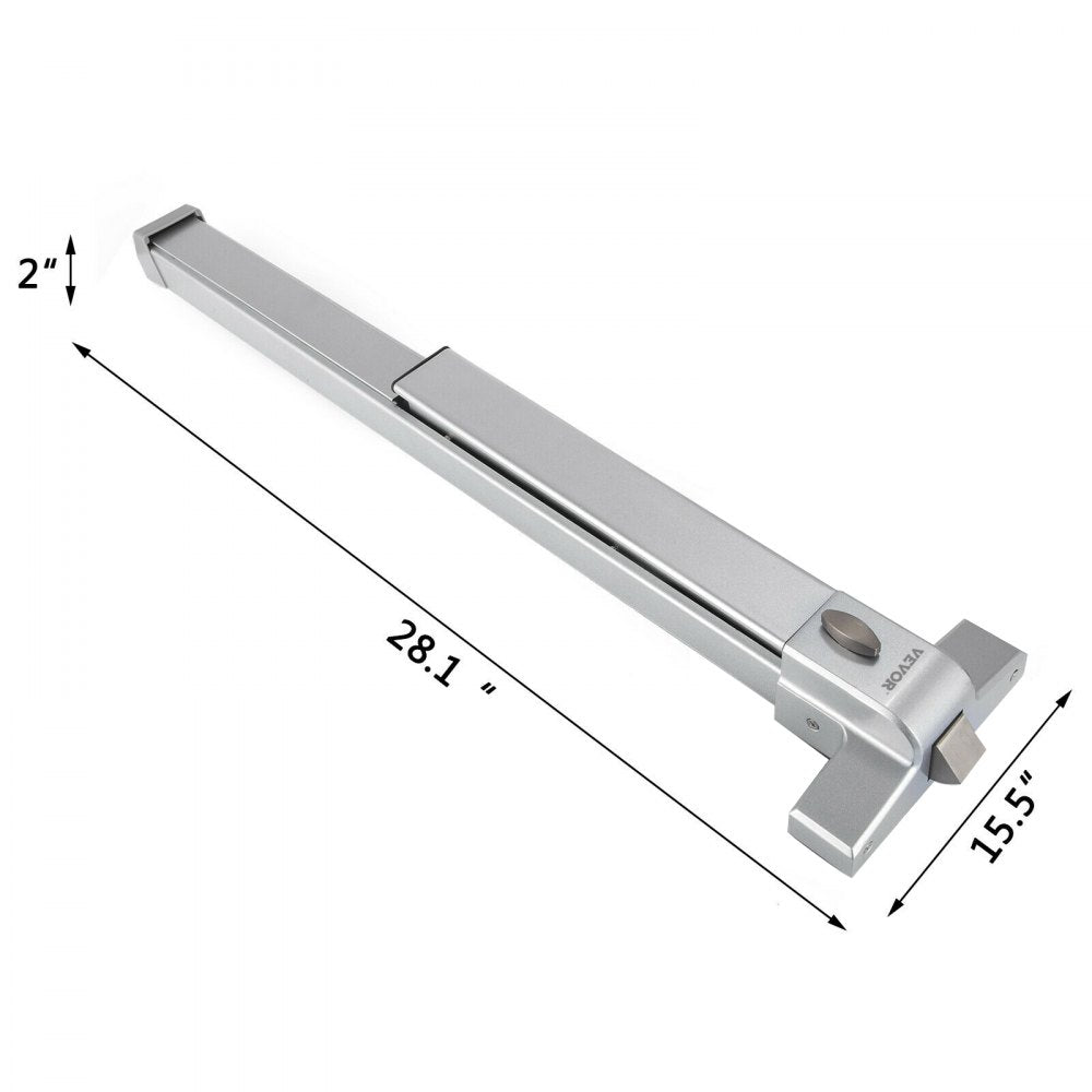 AMITOOLSDoor Push Bar Panic Exit Device Stoving Vanrish Emergency Lock Made 400 Series.