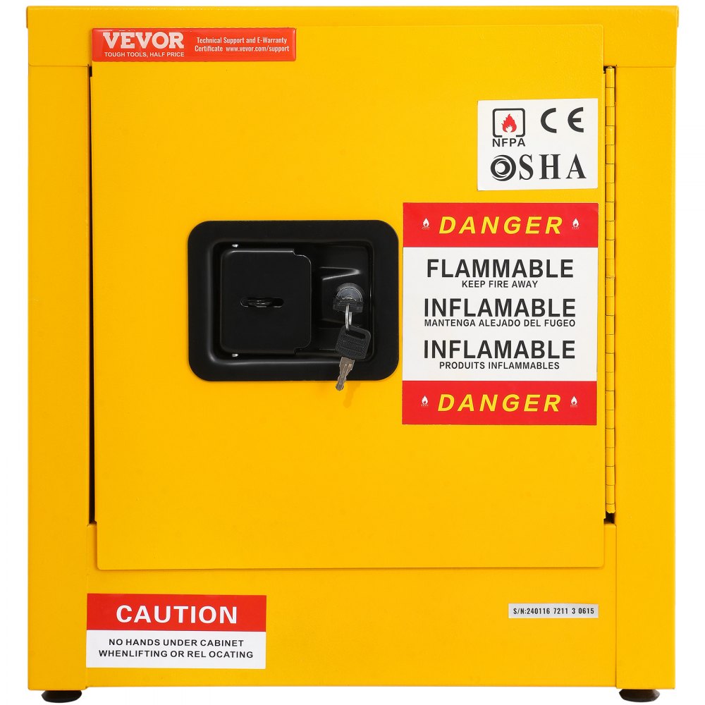 AMITOOLS Flammable Cabinet 16.9