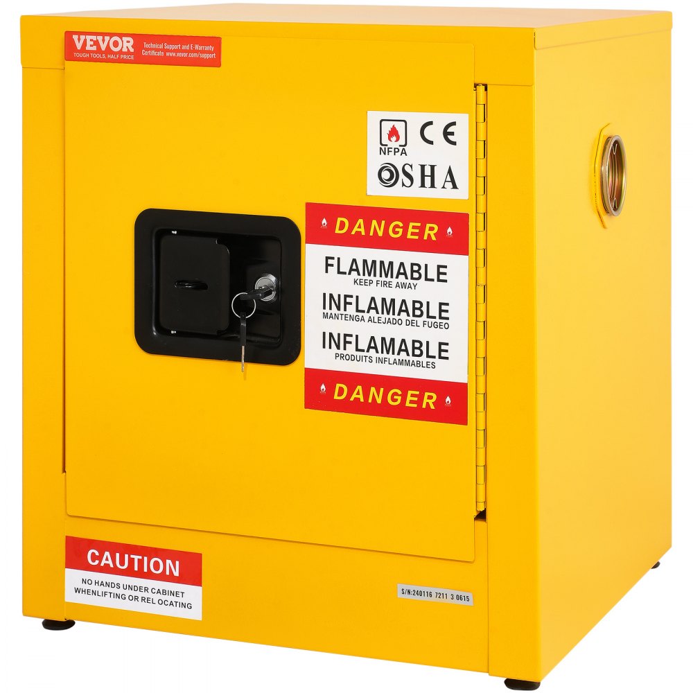 AMITOOLS Flammable Cabinet 16.9