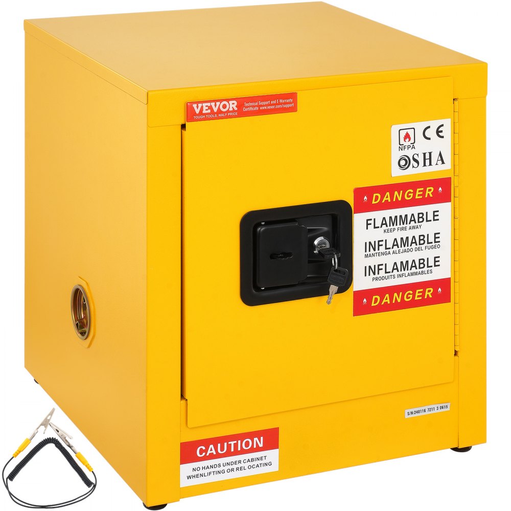 AMITOOLS Flammable Cabinet 16.9