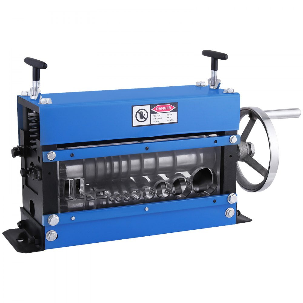 AMITOOLS Wire Stripping Machine DA 0.06 inch -1.5 inch,Manual Wire Stripping Machine 11 Channels 10 Cutting Blades,Wire Stripper Machine Manual Hand Cranked,for Stripping Scrap Copper Wire