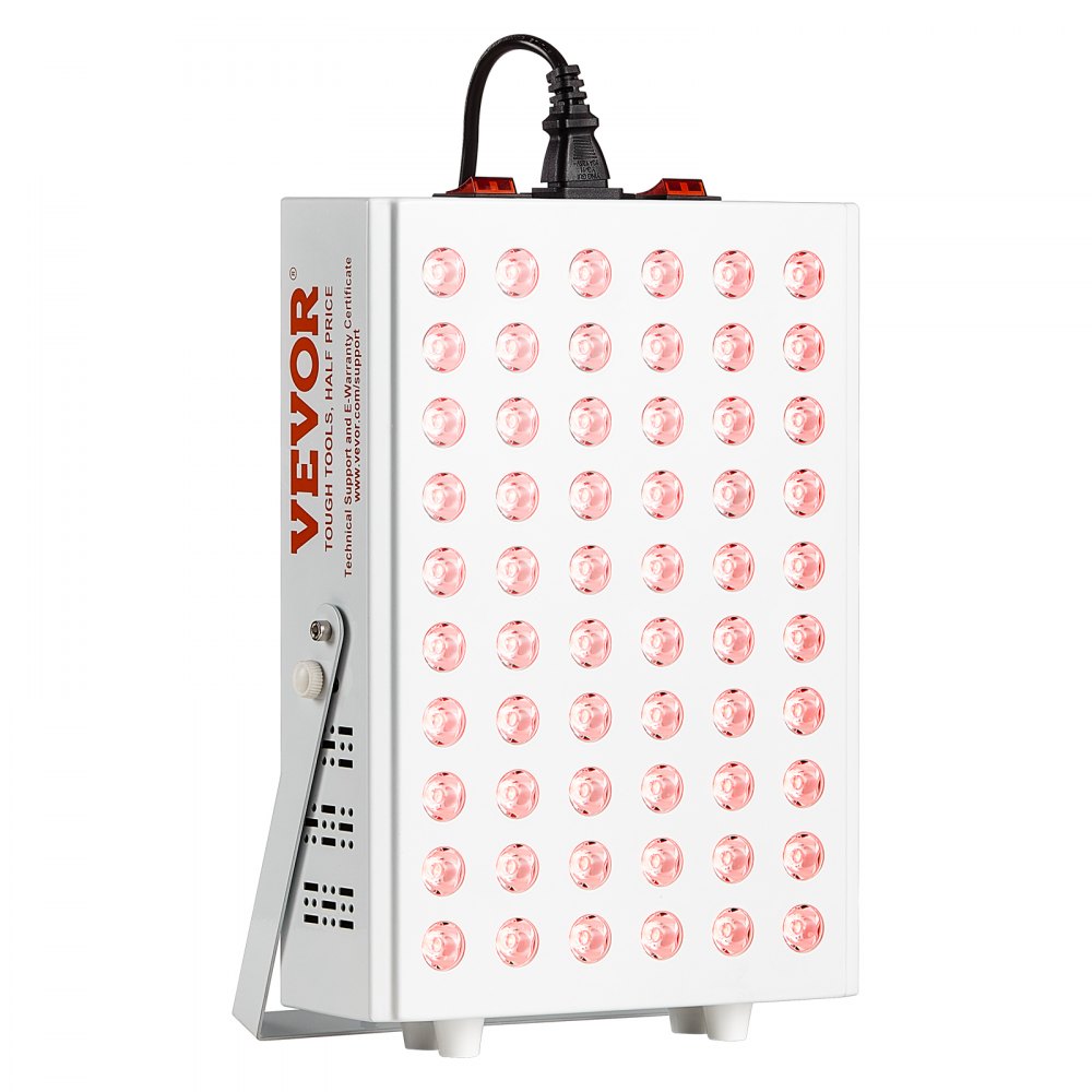 AMITOOLS Red Light Therapy for Body Face, 60 Dual-Chip LEDs, Red 660nm & Near Infrared 850nm Combo, High Power Red Light Therapy Panel for Recovery, Pain Relief, Wound Healing, Skin Health, 80W