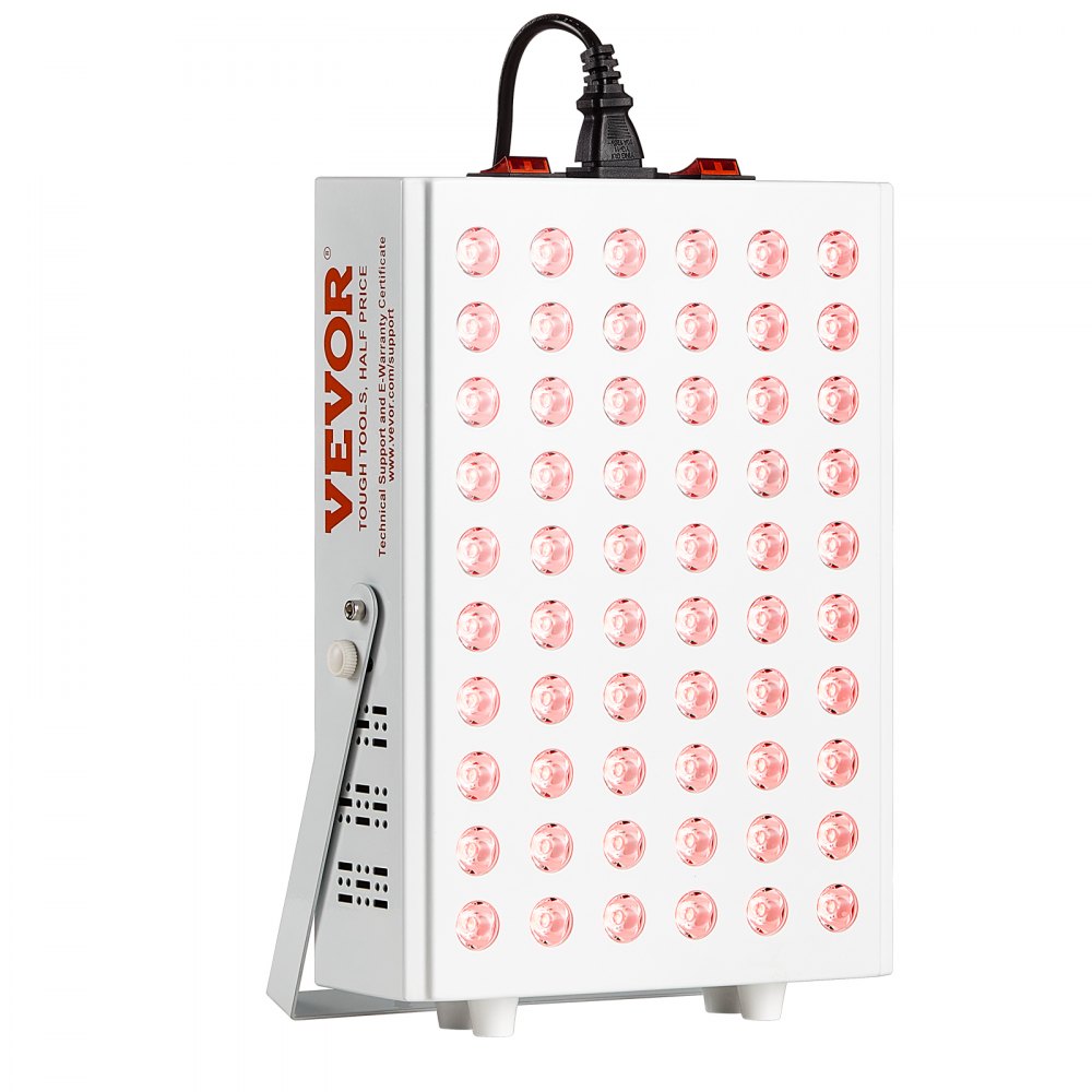 AMITOOLS Red Light Therapy for Body Face, 60 Dual-Chip LEDs, Red 660nm & Near Infrared 850nm Combo, High Power Red Light Therapy Panel for Recovery, Pain Relief, Wound Healing, Skin Health, 80W