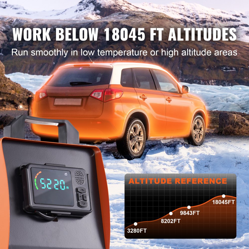 AMITOOLS Diesel Air Heater All-in-one 12V 5KW Bluetooth App LCD for Car RV Indoors