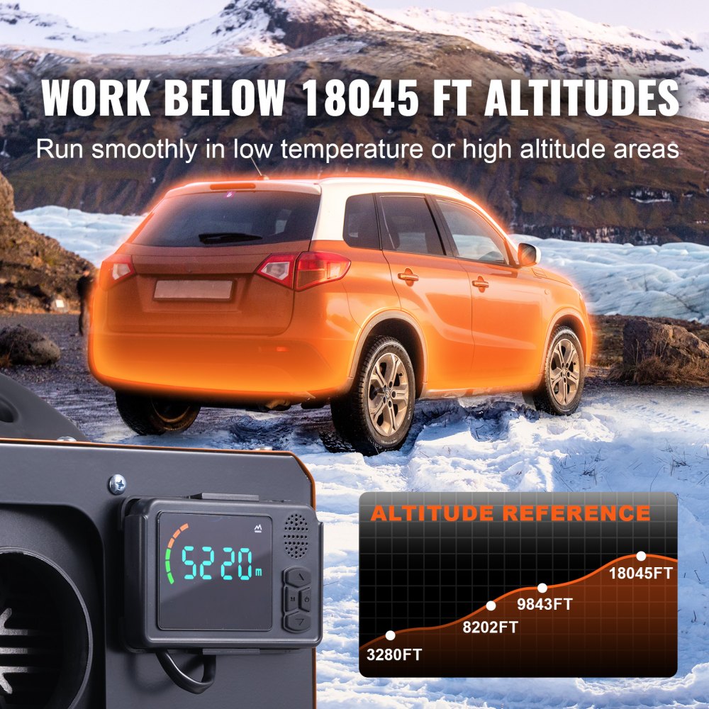 AMITOOLS Diesel Air Heater All-in-one 12V 5KW Bluetooth App LCD for Car RV Indoors