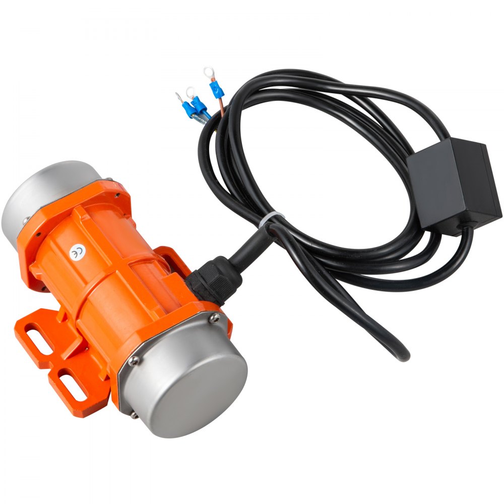 AMITOOLS AC Concrete Vibrator 110V, Motor Vibrating Motor 40W Single Phase AC Electric Vibrating Motor Aluminum Alloy Case 3600rpm Asynchronous Vibration Motor 2M Cable Concrete Vibrator IP65 Waterproof