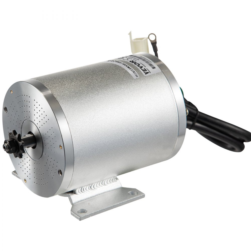 AMITOOLS2000W 48V DC Brushless Motor w/Mounting Bracket &Controller &Key For E-Scooter