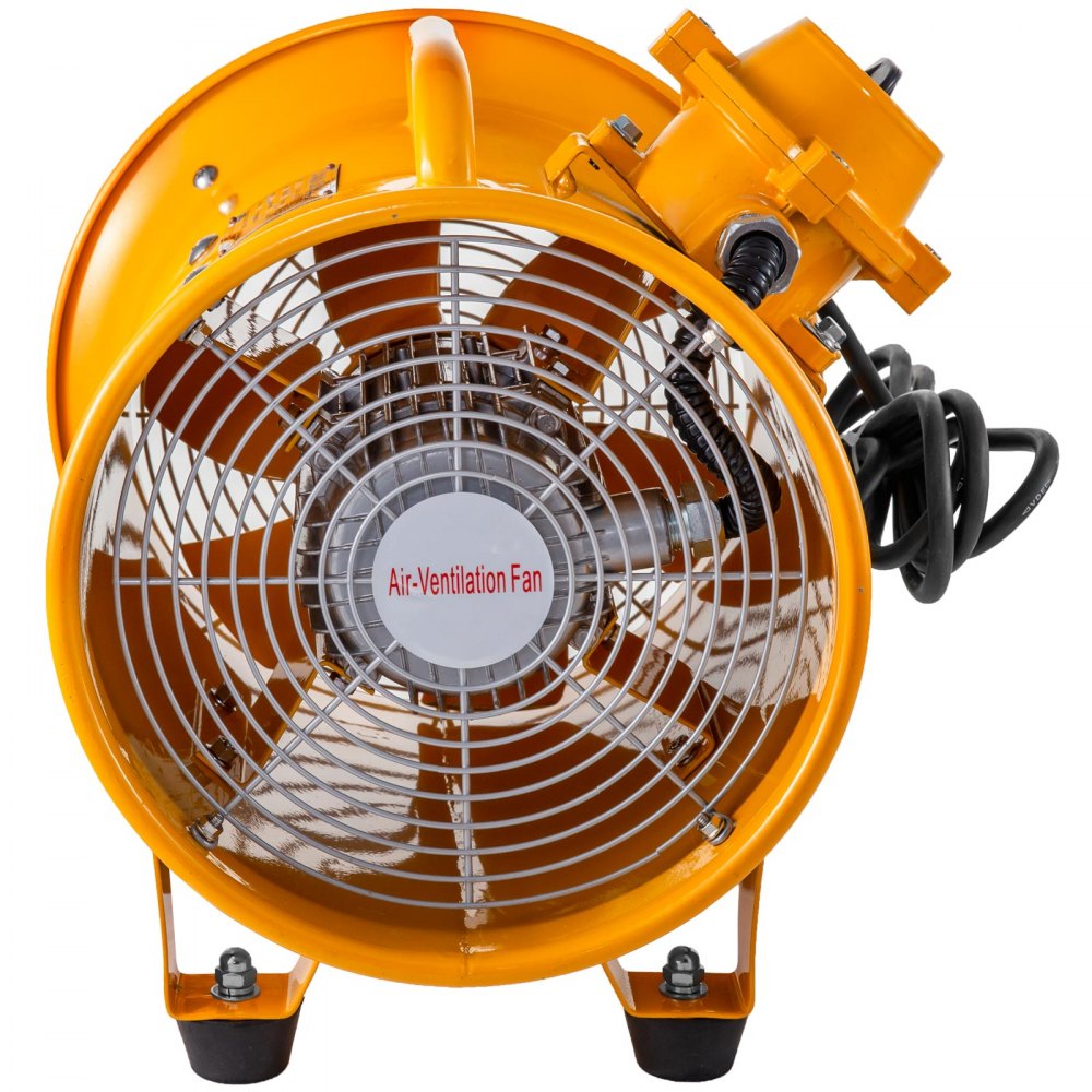 AMITOOLS Explosion Proof Fan 10 Inch(250mm) Utility Blower 350W Explosion Proof Ventilator 110V 60HZ Speed 3450 RPM for Extraction and Ventilation in Potentially Explosive Environments