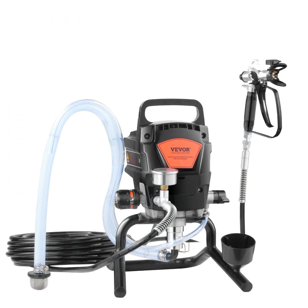 AMITOOLS 950W Stand Airless Paint Sprayer, 3000PSI High Efficiency Electric Airless Sprayer, Handheld Paint Sprayers for Home Interior and Exterior Furniture and Fences, Fine And Even Painting Effect