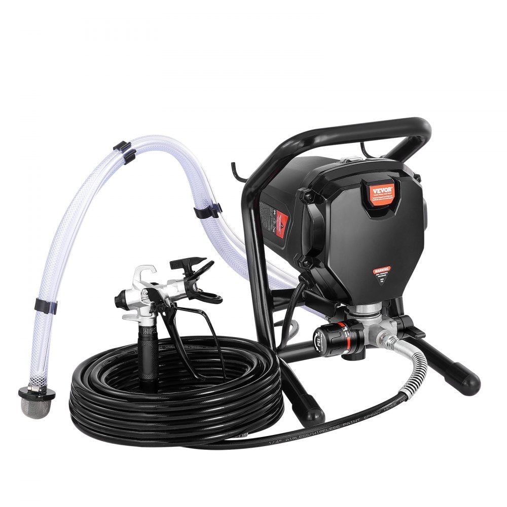 AMITOOLS Stand Airless Paint Sprayer, 3000PSI 750W Efficient Electric Airless Sprayer,for Home Interior and Exterior Furniture and Fences, Handheld Paint Sprayers, Fine and Even Painting Effect